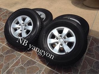 ล้อแม็ก vigo champ prerunner ขอบ 16 พร้อมยาง 265-70-16 ปี14