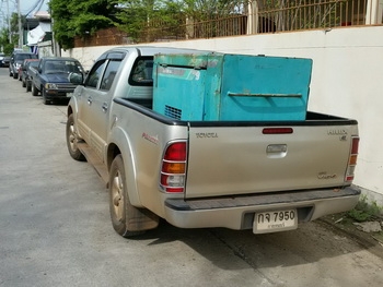 ปั๊มลมตัวนี้ เตรียมออกไป กาญจนบุรี นะครับ ของคุณเสี่ยเมืองกาญมากครับ