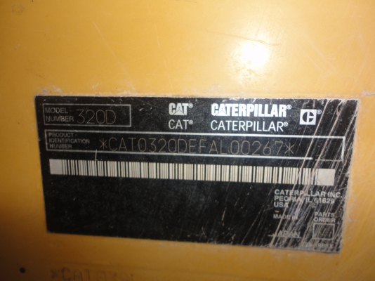 ขาย CAT 320 D แท้ญี่ปุ่ (รถใหม่ออกห้าง) เอวแน่ เครื่องแน่น ไม่เคยแกะ เอกสารเล่มทะเบีน