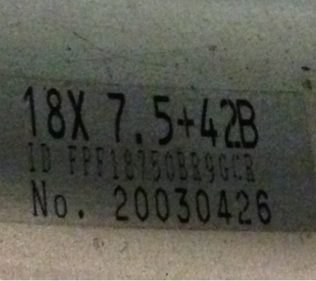 ล้อแท้ FABULOUS ขอบ18 4-5รู114 หน้า 7.5 นิ้ว +42 หลัง 8นิ้ว +36สภาพสวย ไม่มีซ่อม ล้อแท้ FABULOUS ขอบ18 4-5รู114 หน้า 7.5 นิ้ว +42 หลัง 8นิ้ว +36สภาพสวย ไม่มีซ่อม