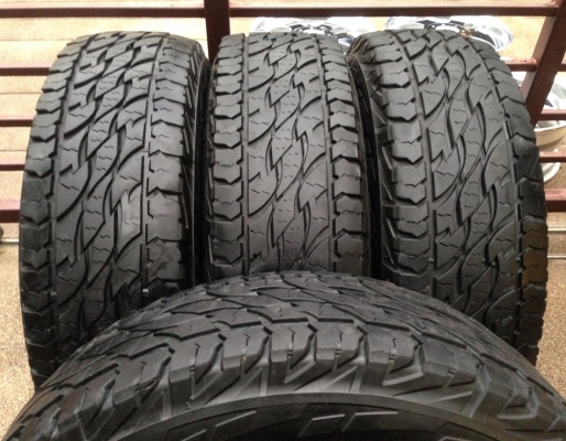 ยาง All Bridgestone 245 75 16 ปลายปี12 ดอกเต็ม ยาง All Bridgestone 245 75 16 ปลายปี12 ดอกเต็ม