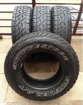 ยาง All Bridgestone 245 75 16 ปลายปี12 ดอกเต็ม ยาง All Bridgestone 245 75 16 ปลายปี12 ดอกเต็ม