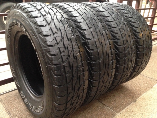 ยาง All Bridgestone 245 75 16 ปลายปี12 ดอกเต็ม