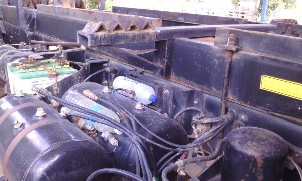 ISUZU FVZ34P 300 10 ล้อ 2 เพลาดัมพ์ กระบะสามมิตร ปี 54