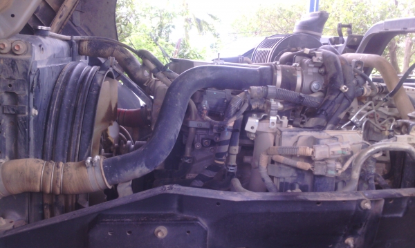 ISUZU FVZ34P 300 10 ล้อ 2 เพลาดัมพ์ กระบะสามมิตร ปี 54