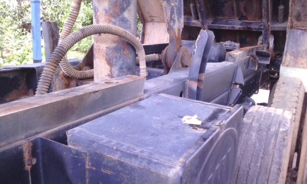 ISUZU FVZ34P 300 10 ล้อ 2 เพลาดัมพ์ กระบะสามมิตร ปี 54