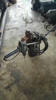 ******** ขายแล้วครับ!! ******* สว่านแม่เหล็ก HITACHI ไฟบ้าน 220 V. พร้อมใช้ 089-2499-123 นครปฐม