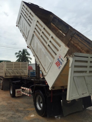 หางพ่วง2เพลา พร้อมใช้งานไม่ต้องซ่อม