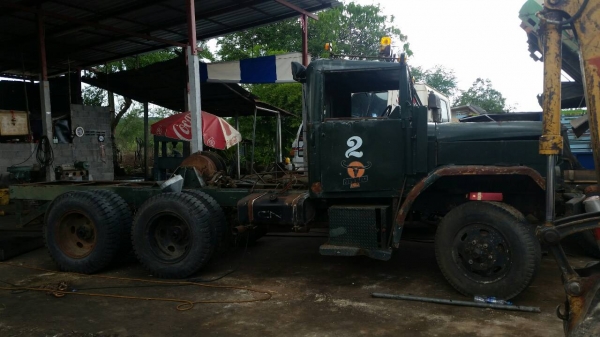 รถทหาร 3 เพลา เครื่อง EH700 ทะเบียน ม.79 เอกสารพร้อมโอน ขายตามสภาพ