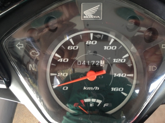 Wave110i โฉมล่าสุด ลายใหม่ ปี58 สต๊าดเท้า วิ่ง4000 รถ4เดือน (ของแถม 4 รายการ)