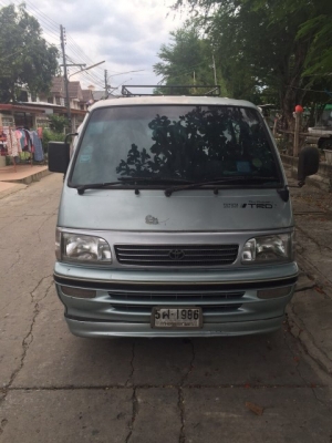 TOYOTA HIACE รถบ้านสภาพพร้อมใช้ รถปี96 เอกสารชุดโอนครบ ภาษีไม่ขาด เครื่องดีแอร์เย็นช่ำ