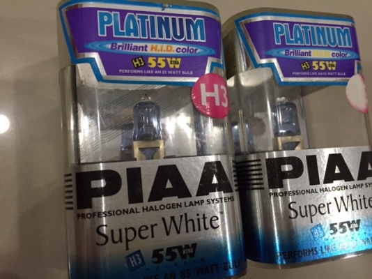 ขาย-หลอดไฟ PIAA ของใหม่แกะกล่อง หลายรายการ