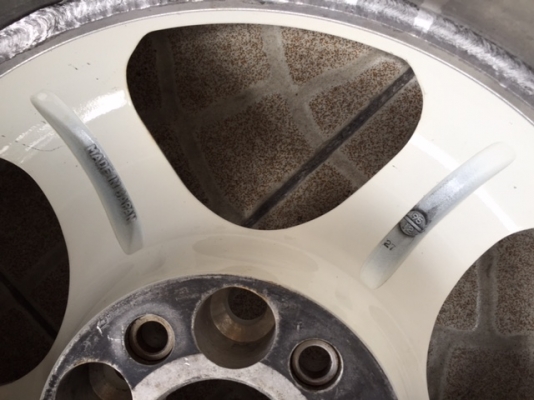 ขาย-เศษล้อ Work Meister S1 แท้ 18x9.5 offset 27 สีขาว 1 วง