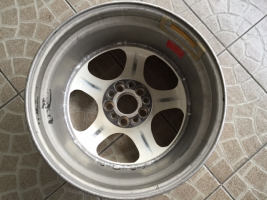 ขาย-เศษล้อ Work Meister S1 แท้ 18x9.5 offset 27 สีขาว 1 วง