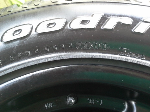 Max ลายแบรดเลย์ + BF All USA. 265/75/16 ปี11 สวยๆ 1ชุด