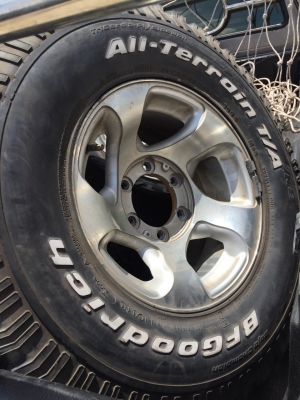 แม็กแท้ พร้อมยางBF31&times;10.5&times;15