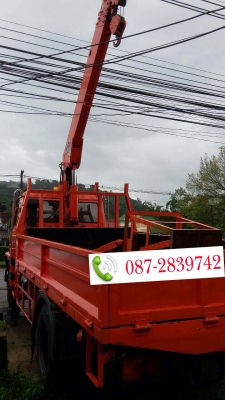 ขายรถ 6 ล้อ ขนาดยาง 9.00-20 ติดเครน TADANO 4 ตัน ขายรถ 6 ล้อ ขนาดยาง 9.00-20 ติดเครน TADANO 4 ตัน