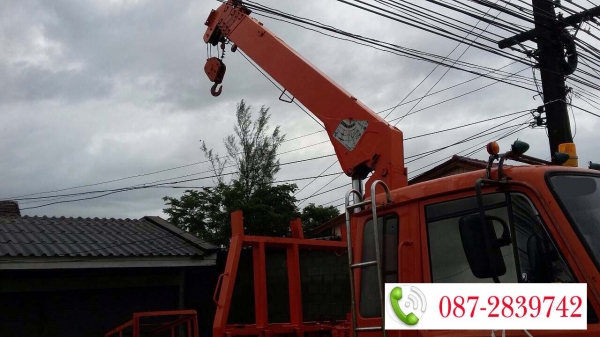 ขายรถ 6 ล้อ ขนาดยาง 9.00-20 ติดเครน TADANO 4 ตัน ขายรถ 6 ล้อ ขนาดยาง 9.00-20 ติดเครน TADANO 4 ตัน