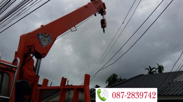 ขายรถ 6 ล้อ ขนาดยาง 9.00-20 ติดเครน TADANO 4 ตัน ขายรถ 6 ล้อ ขนาดยาง 9.00-20 ติดเครน TADANO 4 ตัน