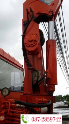 ขายรถ 6 ล้อ ขนาดยาง 9.00-20 ติดเครน TADANO 4 ตัน ขายรถ 6 ล้อ ขนาดยาง 9.00-20 ติดเครน TADANO 4 ตัน