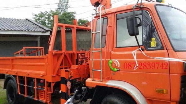 ขายรถ 6 ล้อ ขนาดยาง 9.00-20 ติดเครน TADANO 4 ตัน ขายรถ 6 ล้อ ขนาดยาง 9.00-20 ติดเครน TADANO 4 ตัน