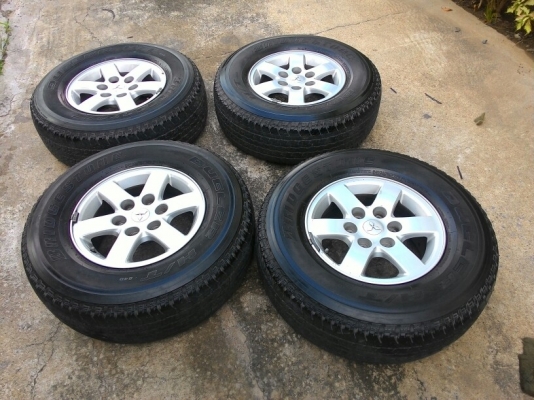 ขายแม็กพร้อมยางปาเจโร่ ขายแม็กพร้อมยางปาเจโร่