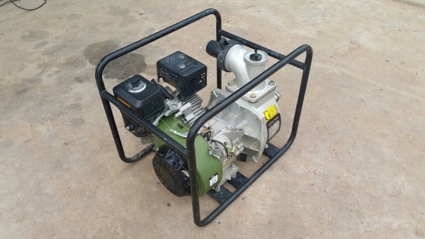ขายเครื่องสูบน้ำ ขนาด 3 แรง ใช้ระบบเชื้อเพลิง LPG