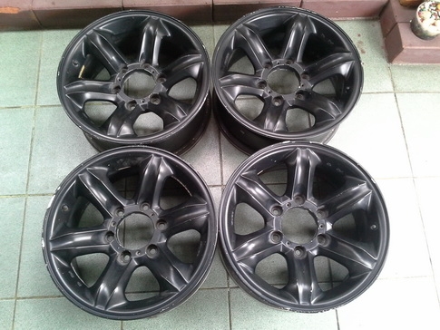 ล้อเล็บเหยี่ยว อีฃูสุ 6/139 ขอบ16*7 et7.5 สวยๆ 1ชุด