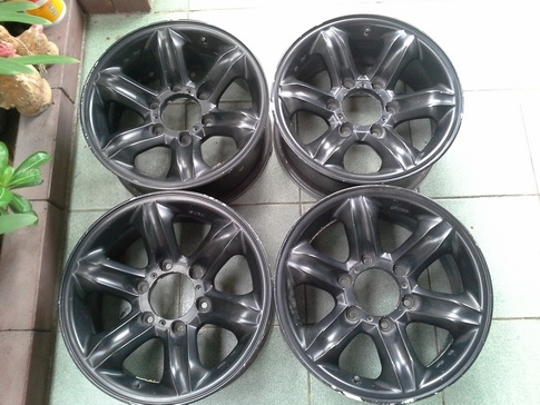 ล้อเล็บเหยี่ยว อีฃูสุ 6/139 ขอบ16*7 et7.5 สวยๆ 1ชุด ล้อเล็บเหยี่ยว อีฃูสุ 6/139 ขอบ16*7 et7.5 สวยๆ 1ชุด