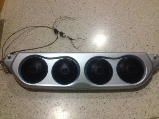 ลำโพงเเขวน TOYOTA มีไฟดอกลำโพงของ PANASONICของเก่าญี่ปุ่นสภาพสวย