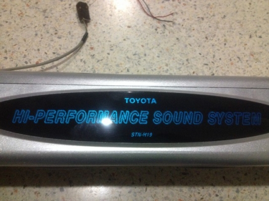 ลำโพงเเขวน TOYOTA มีไฟดอกลำโพงของ PANASONICของเก่าญี่ปุ่นสภาพสวย