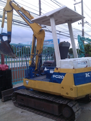 ขายรถแบ็คโฮpc20_6 เก่านอก