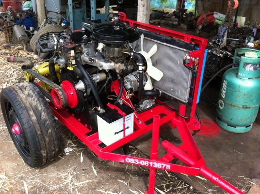 ขายเครื่องสูบน้ำใช้แก๊ส LPG 100\%ราคา 30000