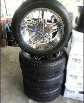 ล้อ vip ขอบ 20 พร้อมยางปี 13