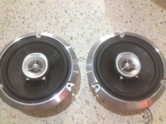 ลำโพง6นิ้ว2ทาง GATHERS HONDA ของเก่าญี่ปุ่นเเท้สภาพสวยเสียงเเจ่มๆคู่ละ