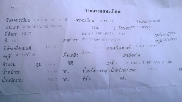 ขาย ISUZU DMAX 2.5 SX ปี 2006/2549 เครื่องดี คัสซีสวย พาวเวอร์ แอร์เย็น ทะเบียนพร้อมโอน ราคาต่อรองได้