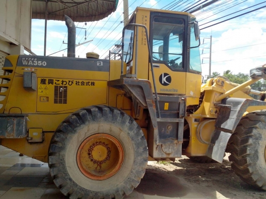 ขายรถตักWA350-3 สภาพสวยพร้อมใช้ ที่คุณอ๊อฟ พิจิตร 086-737-9991 ขายรถตักWA350-3 สภาพสวยพร้อมใช้ ที่คุณอ๊อฟ พิจิตร 086-737-9991