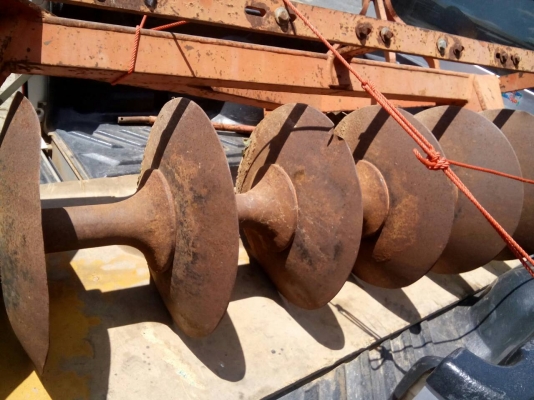 หาง 6 ใบ 26 นิ้ว ตราช้าง ใส่ รถไถฟอร์ด คูโบต้า m 50 60 70 80