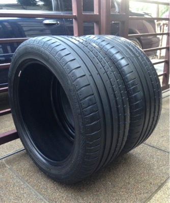 ยางคู่ Continental 255 45 18 สิ้นปี10 ดอกเยอะ ยางคู่ Continental 255 45 18 สิ้นปี10 ดอกเยอะ