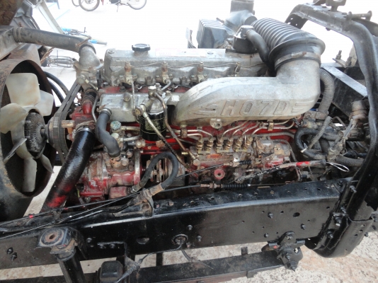 ขายรถ 6 ล้อดั้มบรรทุก HINO  แรงดั้มเกษตร