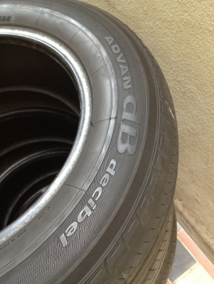 ขายยาง yokohama advan db decibel 205 65 15 สวยๆครับ
