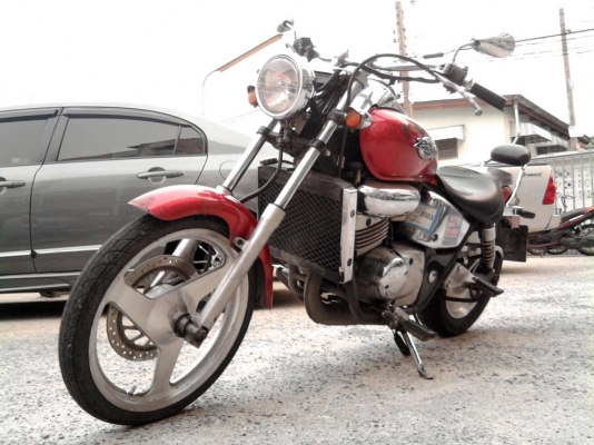 ขออนุญาติขาย Honda Phantom 150 cc. สีแดงดำ ล้อแม็ก