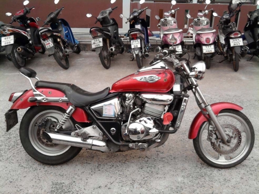 ขออนุญาติขาย Honda Phantom 150 cc. สีแดงดำ ล้อแม็ก
