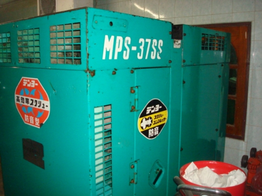 ปั๊มลมสกรู DENYO 50 Hp เก่าญี่ปุ่น พร้อมใช้งาน 083 3554933