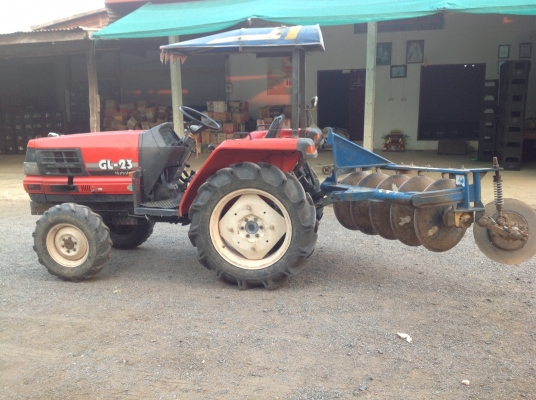 ปัญญาแทรคเตอร์มาแล้ว...จัดมาให้ครับ คูโบต้า GL-23 พร้อมผาน 5x22ระบบไฟฟ้า