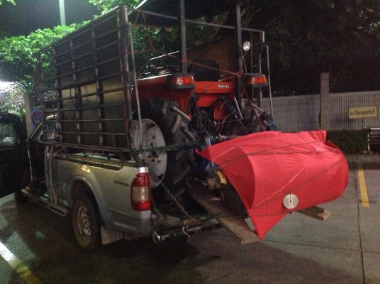 ปัญญาแทรคเตอร์มาแล้ว...จัดมาให้ครับ คูโบต้า GL-23 พร้อมผาน 5x22ระบบไฟฟ้า