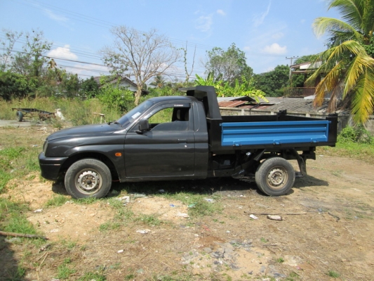 รถปิ๊กอัฟ กะบะดั้มพ์ มิตซูบิชิ สตราด้า ปี 39 ต่อใหม่ ยกได้ 3 ตัน ราคาถูก