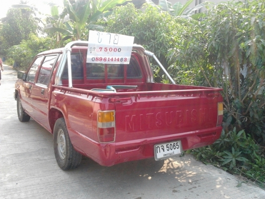 ขายรถยนต์ 4 ประตู MISUBISHI L200 ราคา 75000 บาท โทร0896141463 ขายรถยนต์ 4 ประตู MISUBISHI L200 ราคา 75000 บาท โทร0896141463
