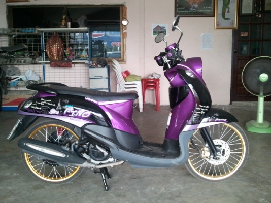 ธารนนทบุรี//ขาย yamaha fino ปี54  สวยๆเครื่องเดิมๆ ราคา26,500บาท ทะเบียนพร้อมโอนค่ะ