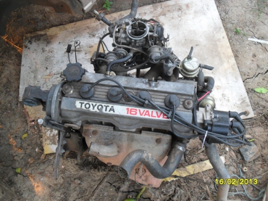 ขาย เครื่องโตโยต้า 5A 1500 c.c ยกลง1 ถูกๆ 7500 บาท